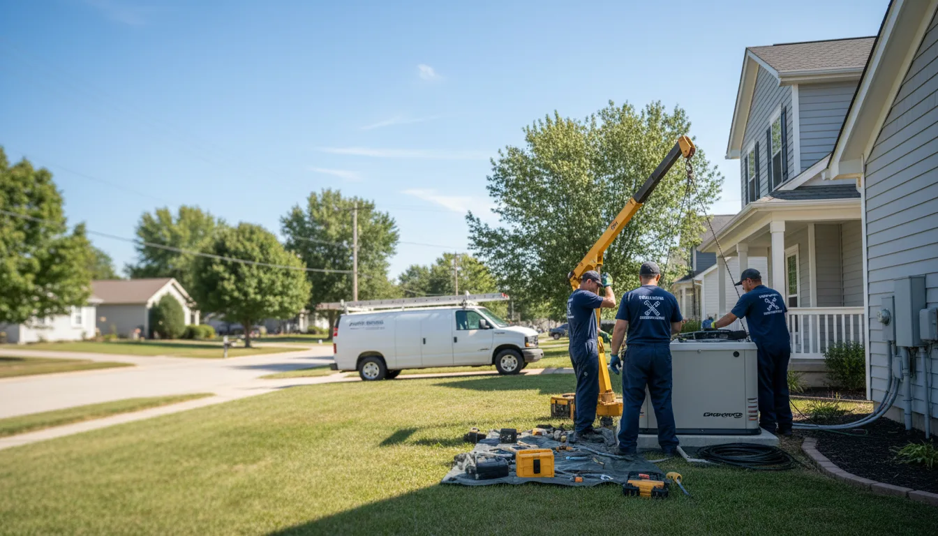 Generator Installation in Fort Madison, IA near me